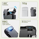 Hjemix | Bærbar minilommelykt med roterbart hode