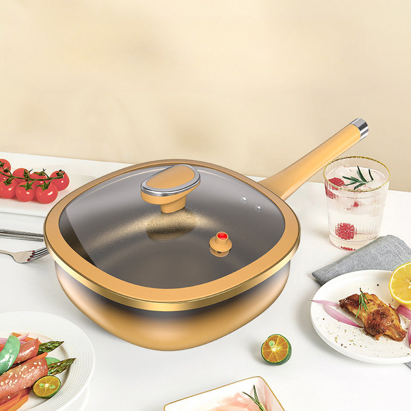 Hjemix | 🍳[Titanium Extreme Non-Stick Stekepanne] Revolusjon på kjøkkenet, enkel matlaging uten oljerøyk!