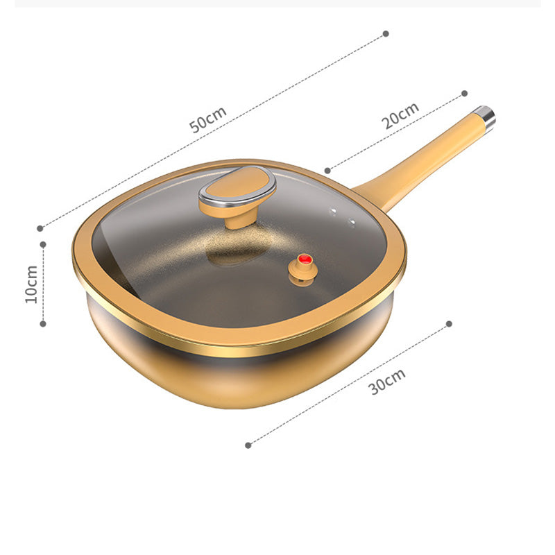 Hjemix | 🍳[Titanium Extreme Non-Stick Stekepanne] Revolusjon på kjøkkenet, enkel matlaging uten oljerøyk!