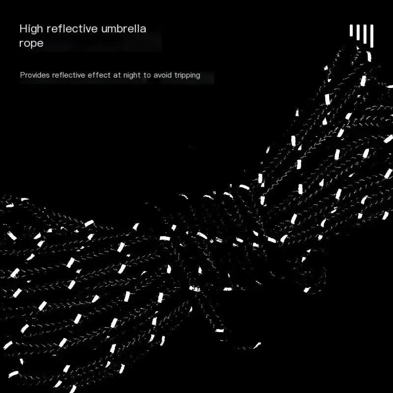 Hjemix | Bærbar Justerbar Fiks Telt Høy Styrke Fast Frigjøring Pulley Camping Tau