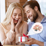 Hjemix | Elegant emaljert pionnål for kvinner