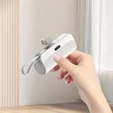 Hjemix | Bærbar Powerbank med Høy Kapasitet og Innebygde Kabler