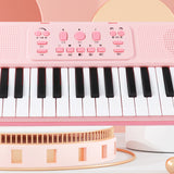 Hjemix | 37-tangenters pianotastatur for barn med mikrofon
