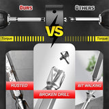 Hjemix | Sett med sklisikre skrutrekkerbits