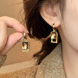 Hjemix | Dangle Hoop-øreringer for kvinner