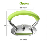 Hjemix | Silikongryteklokke med anti-sprutknott som holder håndtaket