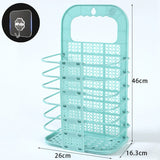 Hjemix | Sammenleggbar veggmontert skittentøyskurv