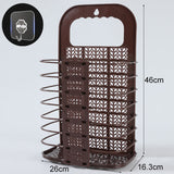 Hjemix | Sammenleggbar veggmontert skittentøyskurv