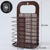 Hjemix | Sammenleggbar veggmontert skittentøyskurv