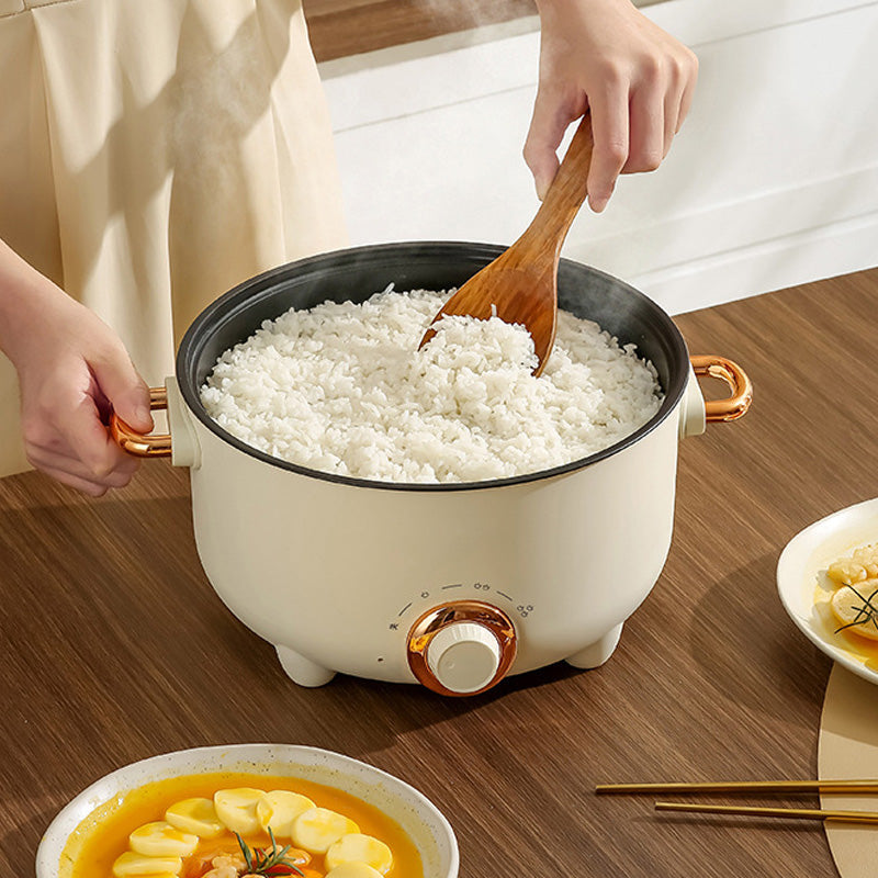 Hjemix | Multifunksjonell elektrisk non-stick komfyr med dampkoker
