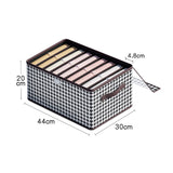 Hjemix | PP oppbevaringsboks for garderobeskap Oppbevaringsboks for klær