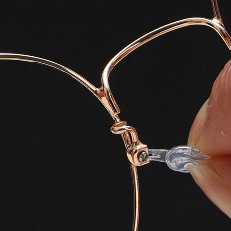 Hjemix | Glidesikre nesepoler i silikon for briller