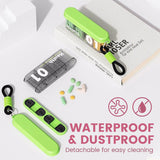 Hjemix | Bærbar, forseglede pilleboks med 4 rom