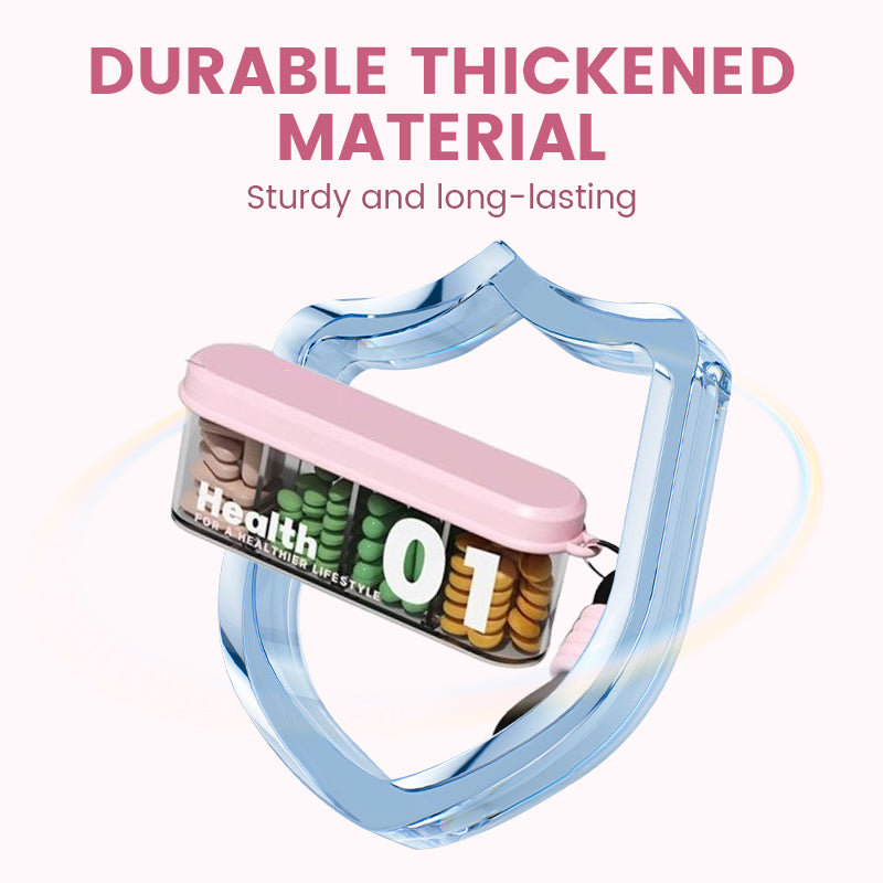 Hjemix | Bærbar, forseglede pilleboks med 4 rom