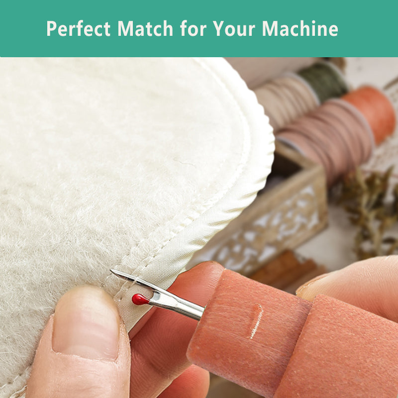 Hjemix | Slitesterkt sett med presseføtter til symaskin