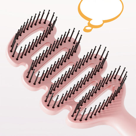 Hjemix | Buet hårbørste med ventilasjon