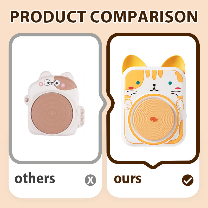 Hjemix | Søtt keramikkhjul-sett for barn