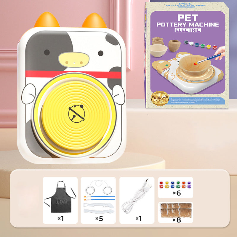 Hjemix | Søtt keramikkhjul-sett for barn