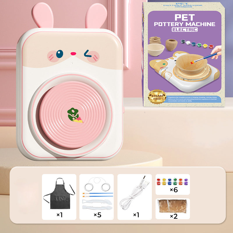 Hjemix | Søtt keramikkhjul-sett for barn