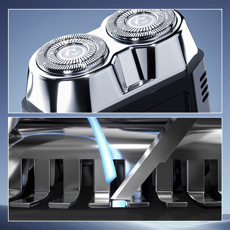 Hjemix | Gjennomsiktig mini-elektrisk barberhøvel – IPX7 vanntett