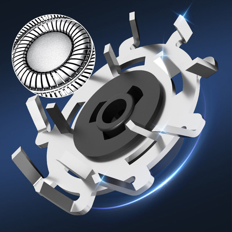 Hjemix | Gjennomsiktig mini-elektrisk barberhøvel – IPX7 vanntett