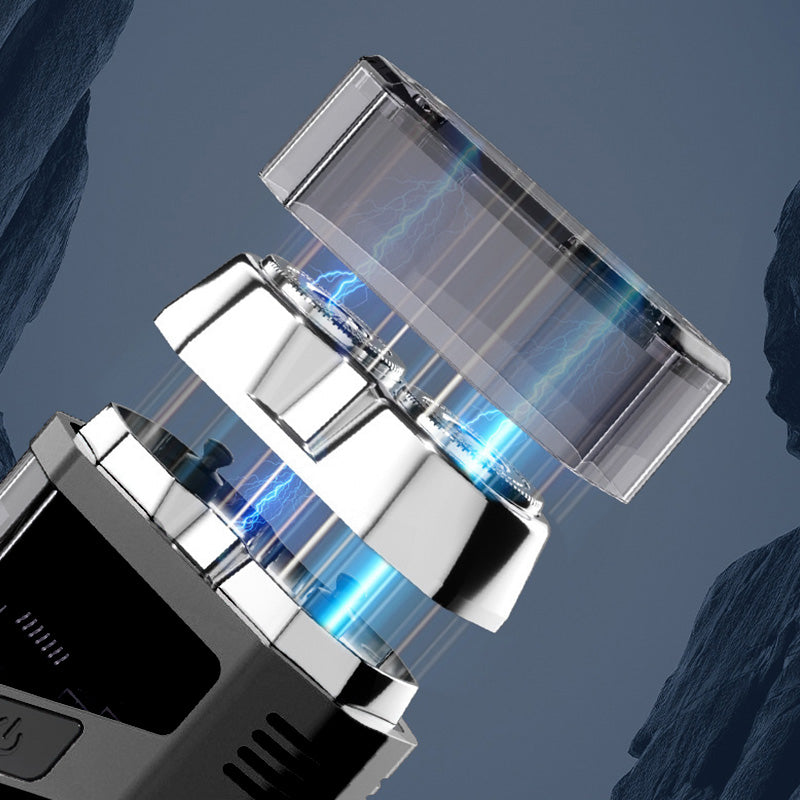 Hjemix | Gjennomsiktig mini-elektrisk barberhøvel – IPX7 vanntett