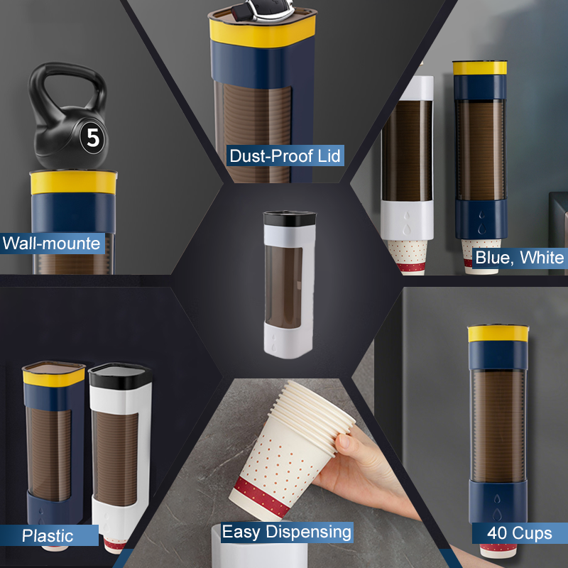 Hjemix | Vegghengt dispenserholder for engangskopper