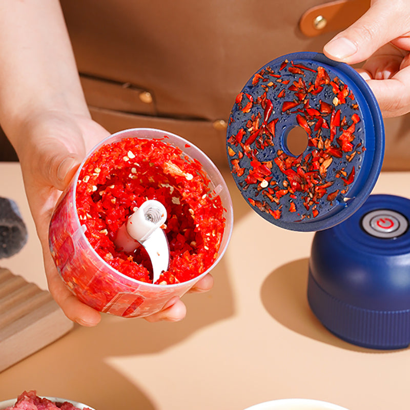 Hjemix | Elektrisk Matkutter Hvitløkknuser