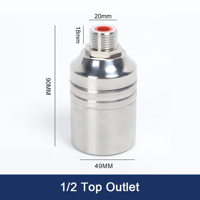 Hjemix | Flytende kuleventil i rustfritt stål