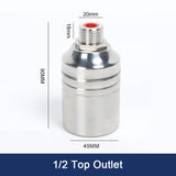 Hjemix | Flytende kuleventil i rustfritt stål