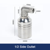 Hjemix | Flytende kuleventil i rustfritt stål