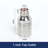 Hjemix | Flytende kuleventil i rustfritt stål