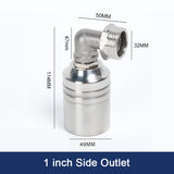 Hjemix | Flytende kuleventil i rustfritt stål