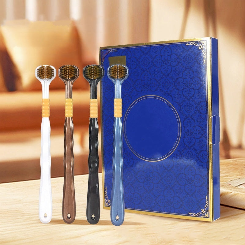 Hjemix | Tannbørste med tre hoder og flere vinkler - Sørger for din orale sikkerhet