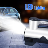 Hjemix | Bærbar trådløs bildekkpumpe med digitalt display