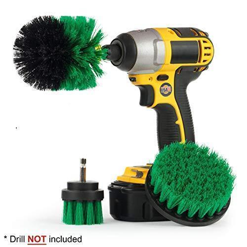 Hjemix | Elektrisk skive med myk og hard børste for rengjøring