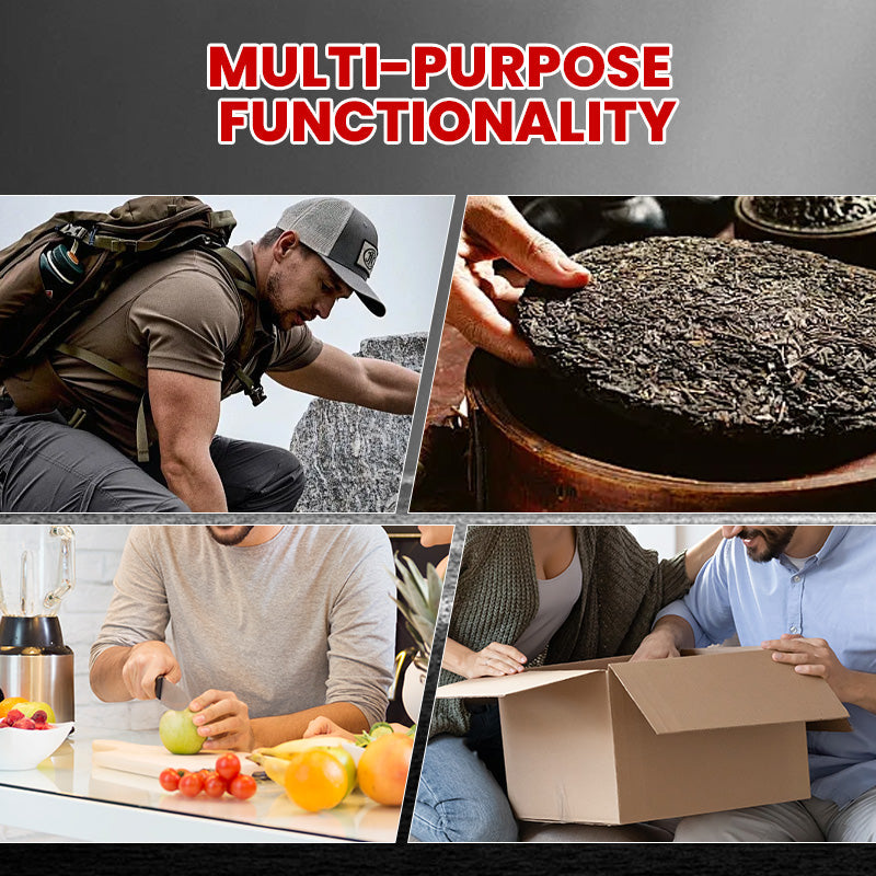 Hjemix | Avtakbar Bærbar Lommekniv med Nøkkelring