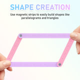 Hjemix | 19-delt magnetisk geometrisett