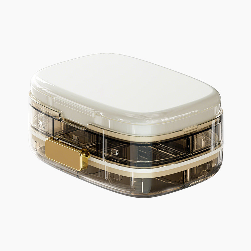 Hjemix | Forseglet bærbar reise-pilleboks