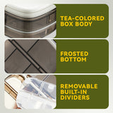 Hjemix | Forseglet bærbar reise-pilleboks