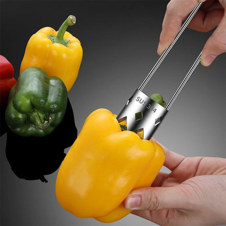 Hjemix | Universell fruktkjernfjerner i rustfritt stål