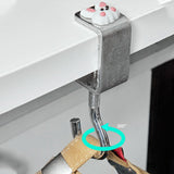 Hjemix | Avtakbare kroker uten hull for skrivebordet