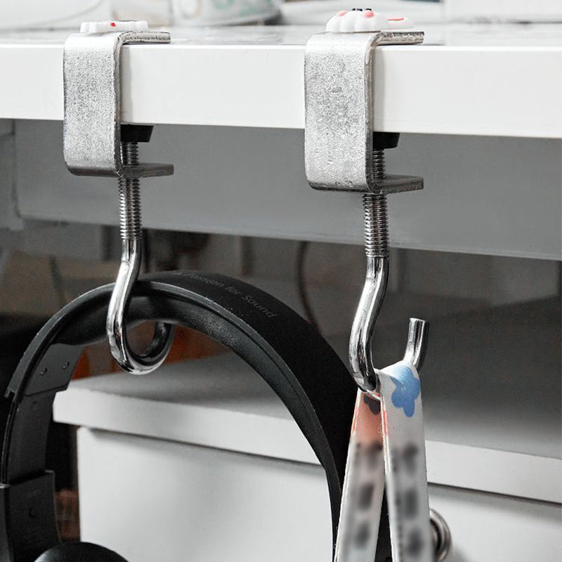 Hjemix | Avtakbare kroker uten hull for skrivebordet