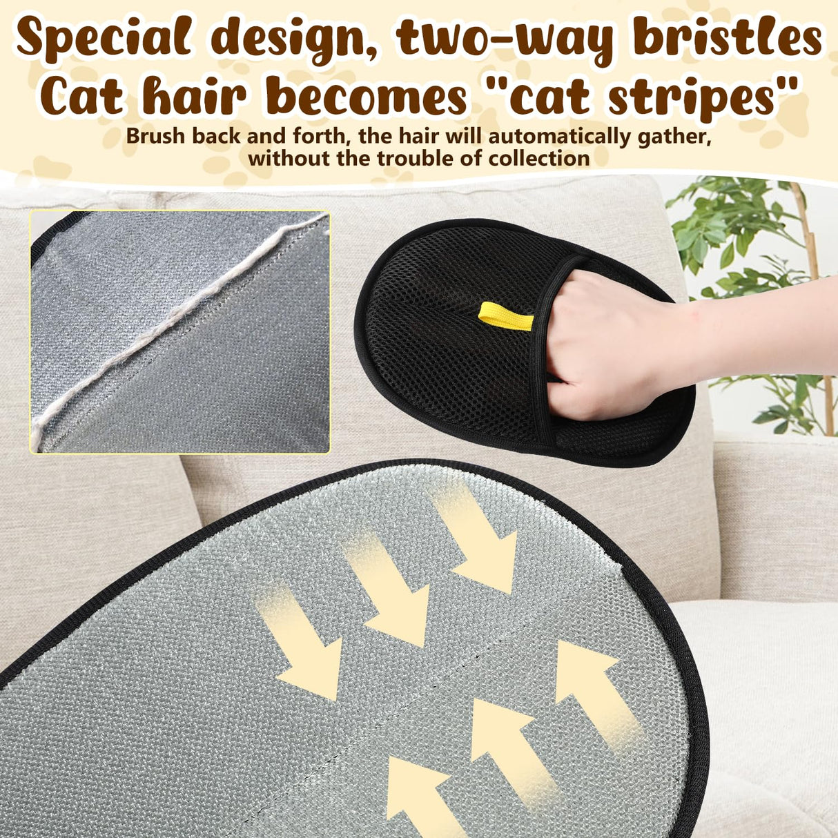 Hjemix | Elektrostatiske hansker for fjerning av dyrehår