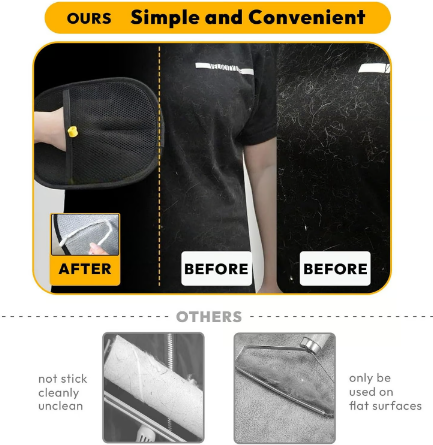 Hjemix | Elektrostatiske hansker for fjerning av dyrehår