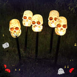 Hjemix | Halloween gresskarhage solcellelampe