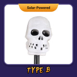 Hjemix | Halloween gresskarhage solcellelampe