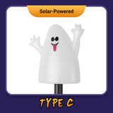 Hjemix | Halloween gresskarhage solcellelampe