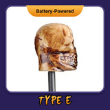 Hjemix | Halloween gresskarhage solcellelampe