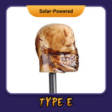 Hjemix | Halloween gresskarhage solcellelampe